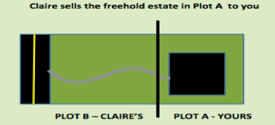 Wheeldon v Burrows easement diagram