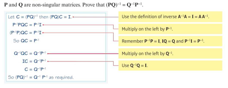inverting a 2 x 2 matrix