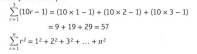 Sums of natural numbers