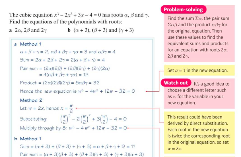 Linear transformation and roots of polynomials