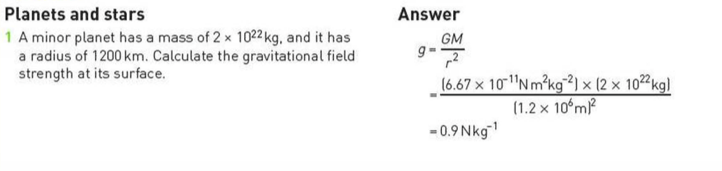 Gravitational Field