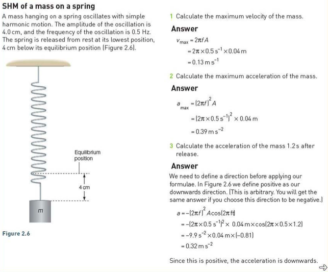 Simple Harmonic Motion