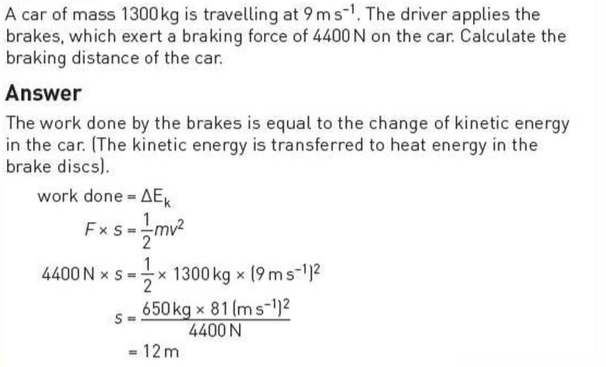 Conservation of energy examples