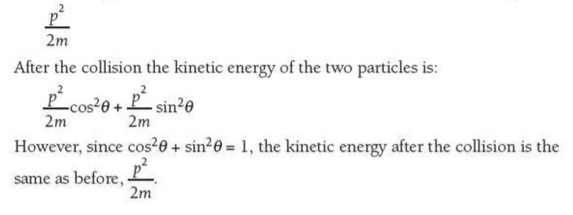 Elastic and inelastic collisions