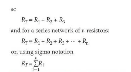 Resistor networks