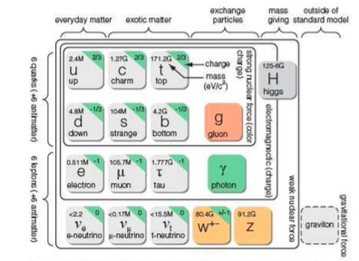 Standard model of elementary particles